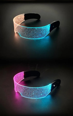 Cyberpunk Party LED Glasses
