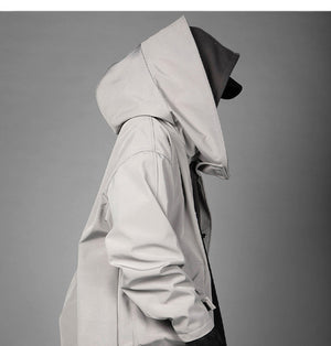 Long Techwear Summer Parka