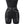 Goth Leather Waist Garter Chain — women's black faux-leather goth chain accessory