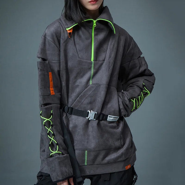 Tech Wear Cyberpunk Sweatshirt