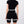 Goth PU Leather o-ring Waist Garter — women's black faux-leather goth garter accessory