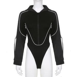 Zipper Bodysuit Techwear