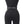Goth PU Leather Waist Garter — women's black faux-leather goth garter accessory