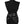 Goth Leather Body Chain — women's black faux-leather goth chain accessory