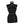 Punk Shoulder Tassel Belt — women's black faux-leather goth belt accessory