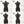 Punk Leather Chest Harness — women's black faux-leather goth harness accessory