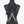 Goth Leather suspender Waist Harness Chain — women's black faux-leather goth chain accessory
