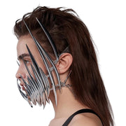 Masque Cyberpunk en métal