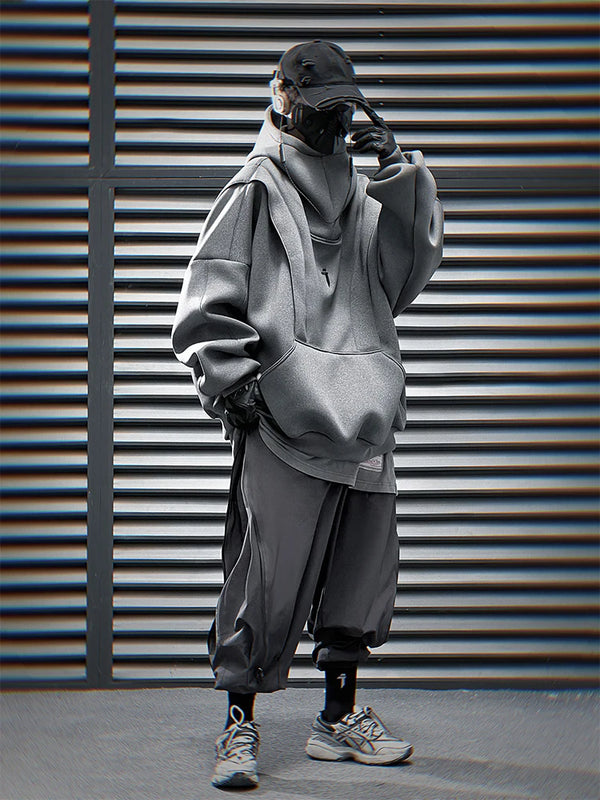 Cyberpunk Hoodie Space Walking