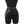 Goth Leather Waist Body Chain — women's black faux-leather goth chain accessory