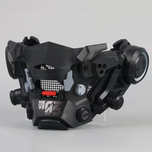 Mecha Cyberpunk Face Mask
