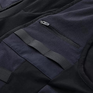 Navy Cargo Techwear Shorts