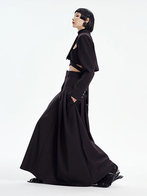 Elegant Techwear Skirt