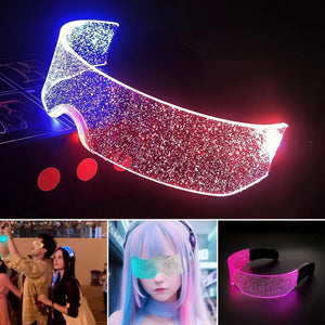 Cyberpunk Party LED Glasses