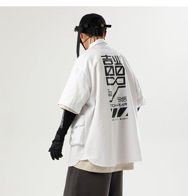 Design Techwear Summer Shirt