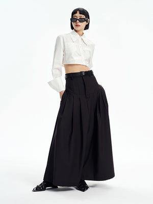 Elegant Techwear Skirt