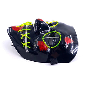 Masque Cyberpunk Halloween Néon Led