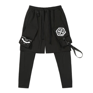 Drawstring Summer Techwear Shorts