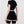 Goth PU Leather o-ring Waist Garter — women's black faux-leather goth garter accessory
