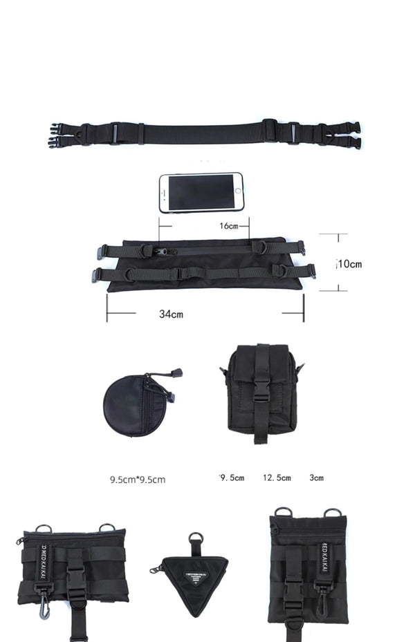 Detachable Tactical Sling Bag