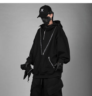 Techwear Summer Hoodie Harajuku