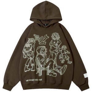 Techwear Hoodie Japanese Anime