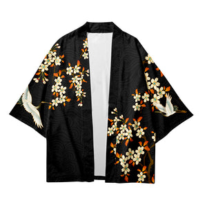 Male kimono flowers