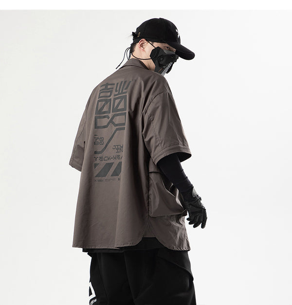 Design Techwear Summer Shirt