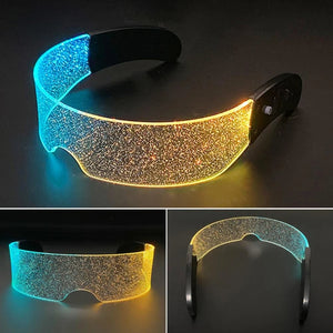 Cyberpunk Party LED Glasses