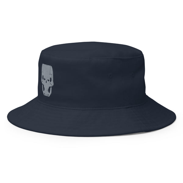 Skull Navy Bucket Hat