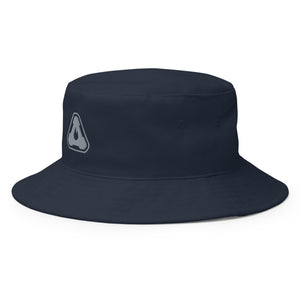 Sleek Navy Bucket Hat 1