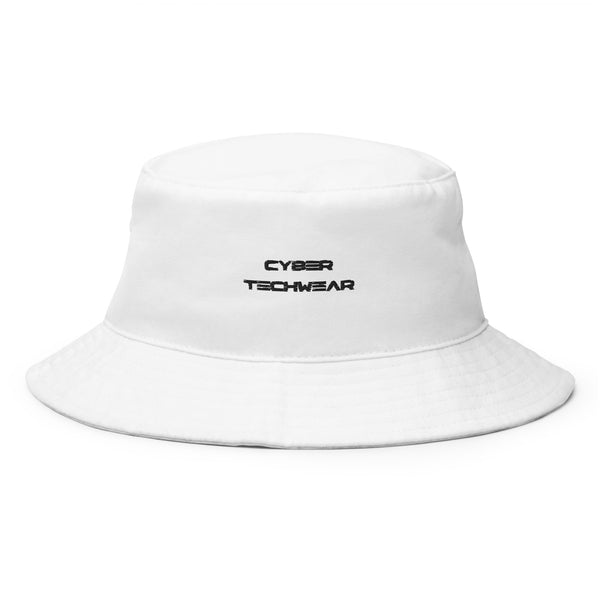 Sleek Vibes White Bucket Hat