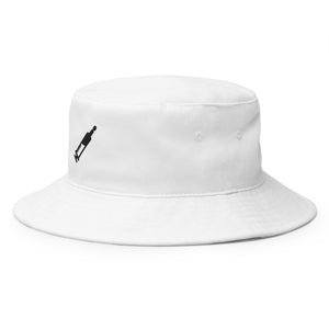 Statement Skull White Bucket Hat