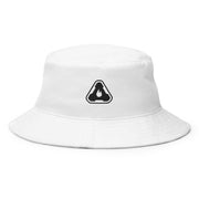 Sombrero de pescador blanco de estilo chic urbano