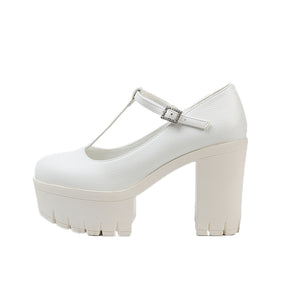 T Strap Shoes Y2K