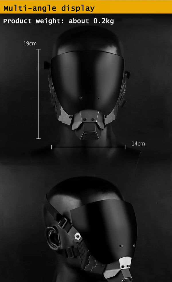 Techwear Futuristic Cyberpunk Helmet