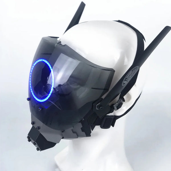 Techwear Futuristic Cyberpunk Helmet