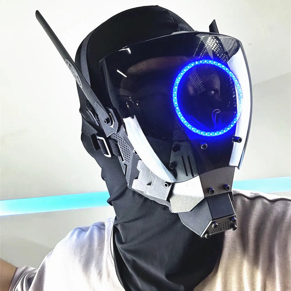 Techwear Futuristic Cyberpunk Helmet