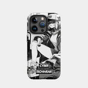 Coque tendance à motif floral pour iPhone 15 Pro