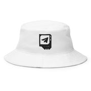 Sombrero de pescador blanco con estilo que marca tendencia