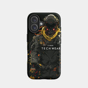 Coque iPhone 16 marron tendance