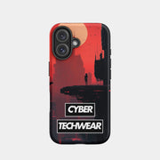 Einzigartige rote iPhone 16 Hülle