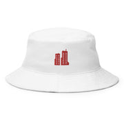 Sombrero de pescador blanco elegante y urbano
