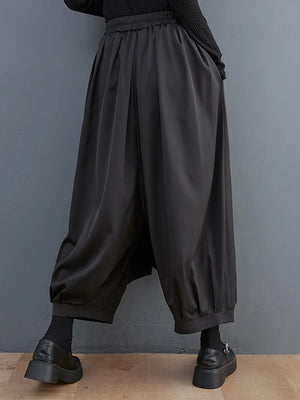 Vintage Black Skirt Pants