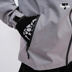 Waterproof gorpcore jacket