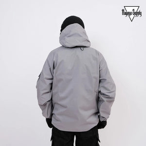 Waterproof gorpcore jacket