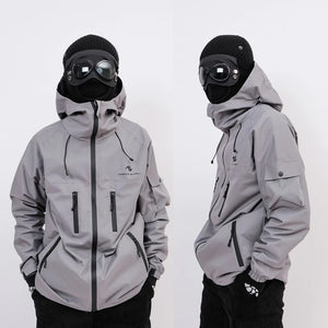 Waterproof gorpcore jacket