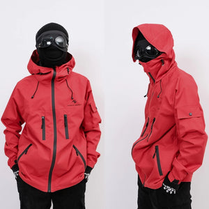 Waterproof gorpcore jacket