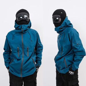 Waterproof gorpcore jacket