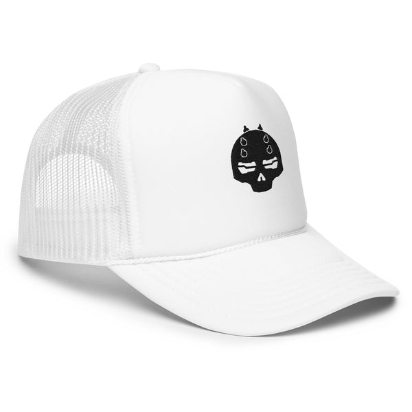 White Braindance Trucker Hat